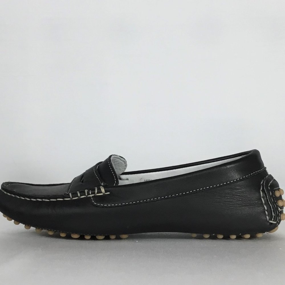 Barbara Barbieri Navy Blue Leather Driving Shoe (nearly new)